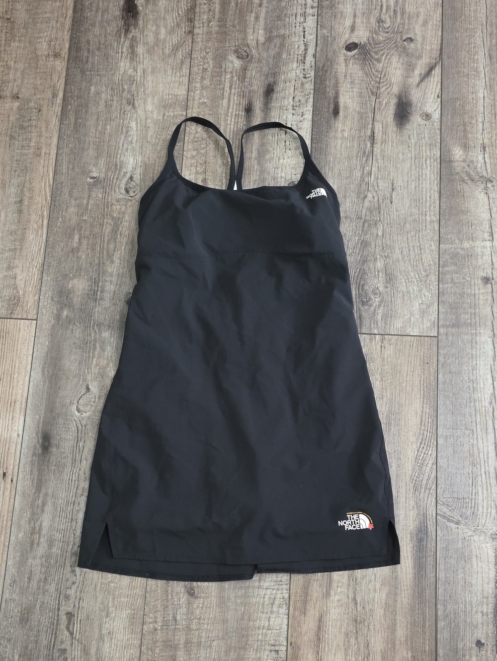 The North Face Womens Arque Hike Dress Black Lightweight Stretch